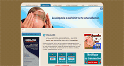Desktop Screenshot of minoxidil.com.ec